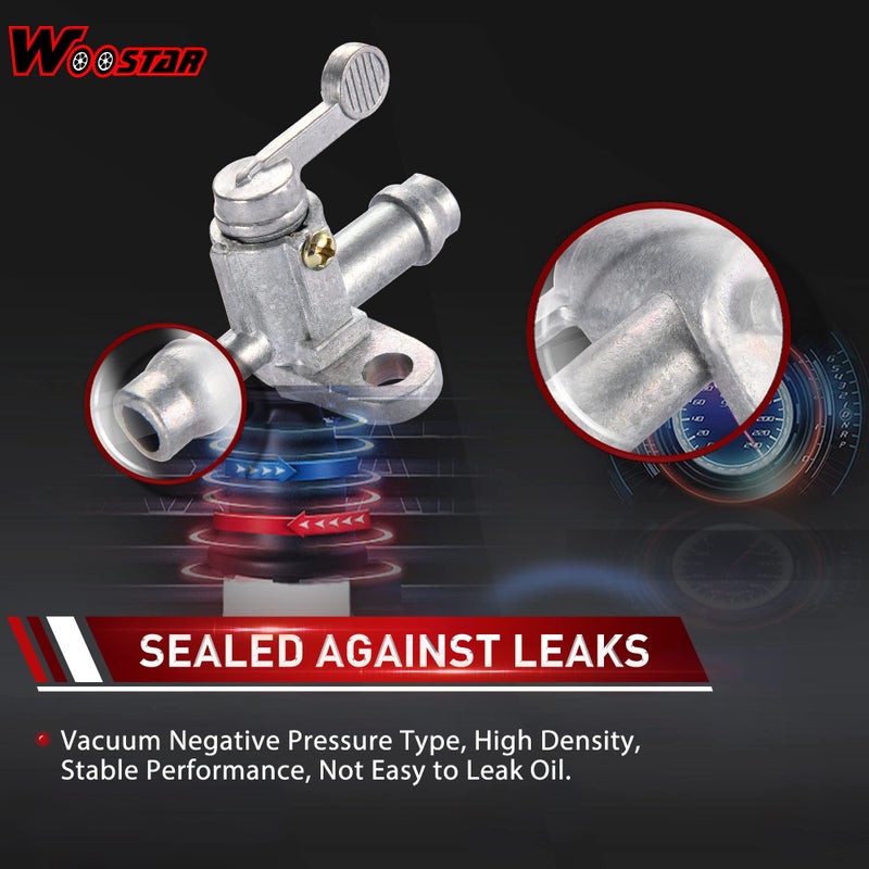 WOOSTAR 1/4" Inline Fuel Valve Petcock Cut-Off Switch Replacement for PW50 1981-2009 Dirt Pit Bike - Image 4